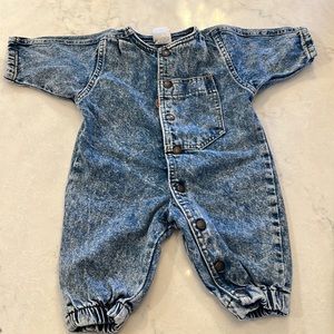 VINTAGE Levi’s acid wash jumpsuit